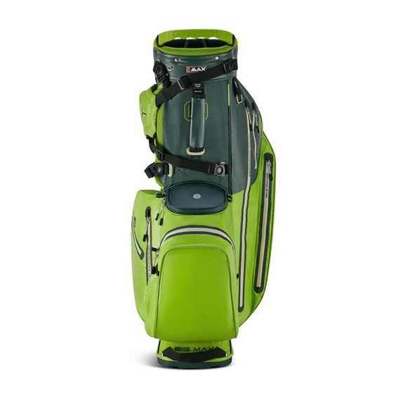 Big Max Aqua Hybrid 4 Standbag, forest freen/lime