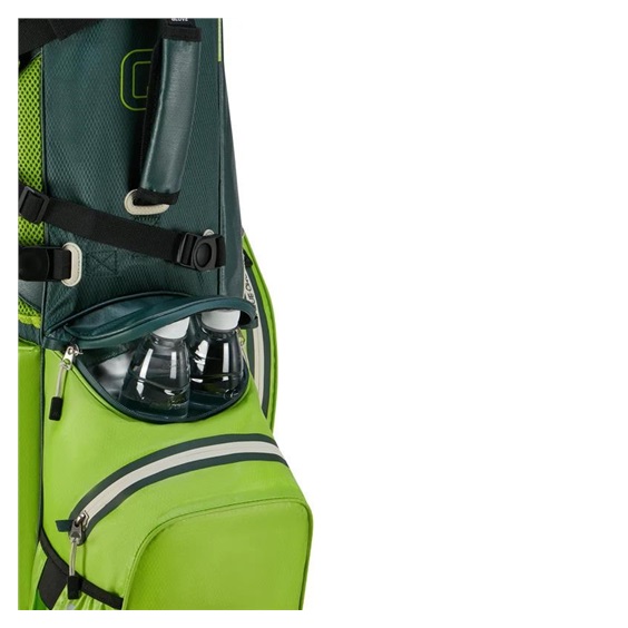 Big Max Aqua Hybrid 4 Standbag, forest freen/lime