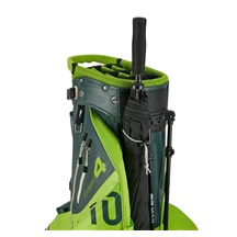 Big Max Aqua Hybrid 4 Standbag, forest freen/lime