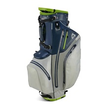 Big Max Aqua Hybrid 4 Standbag, dunkelblau/grau/limette