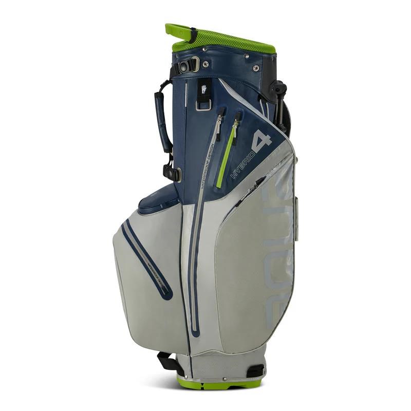 Big Max Aqua Hybrid 4 Standbag, dunkelblau/grau/limette