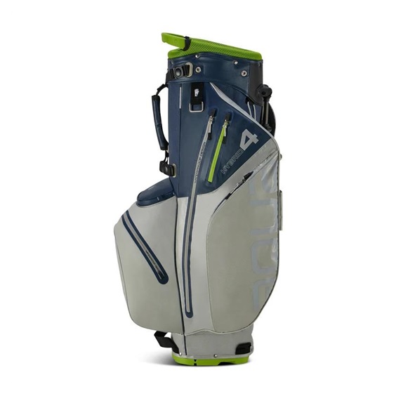 Big Max Aqua Hybrid 4 Standbag, dunkelblau/grau/limette