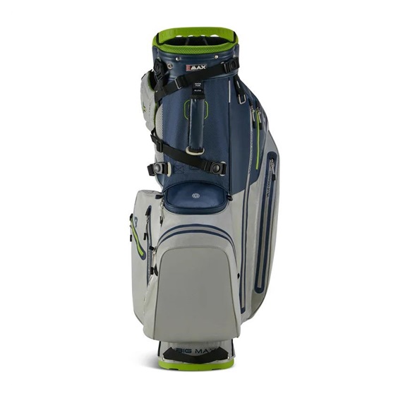 Big Max Aqua Hybrid 4 Standbag, dunkelblau/grau/limette