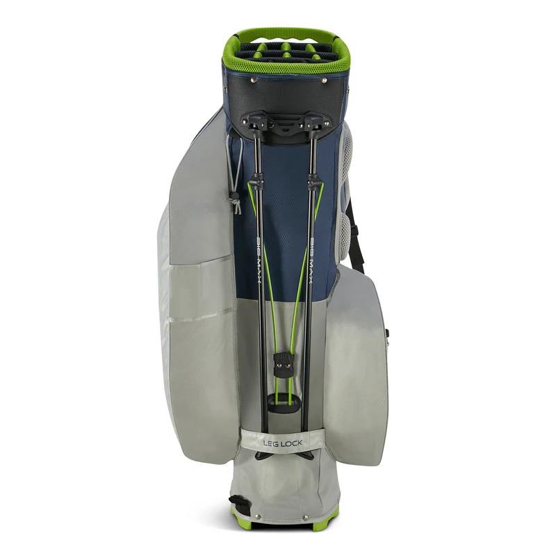 Big Max Aqua Hybrid 4 Standbag, dunkelblau/grau/limette