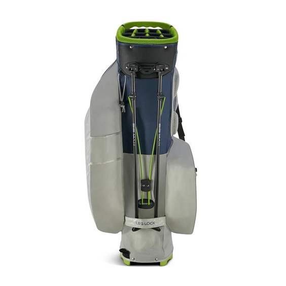 Big Max Aqua Hybrid 4 Standbag, dunkelblau/grau/limette