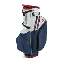 Big Max Aqua Hybrid 4 Standbag, dunkelblau/weiss/rot