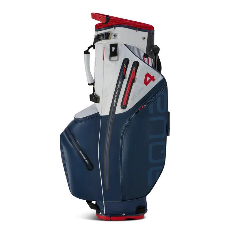 Big Max Aqua Hybrid 4 Standbag, dunkelblau/weiss/rot