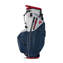 Big Max Aqua Hybrid 4 Standbag, dunkelblau/weiss/rot