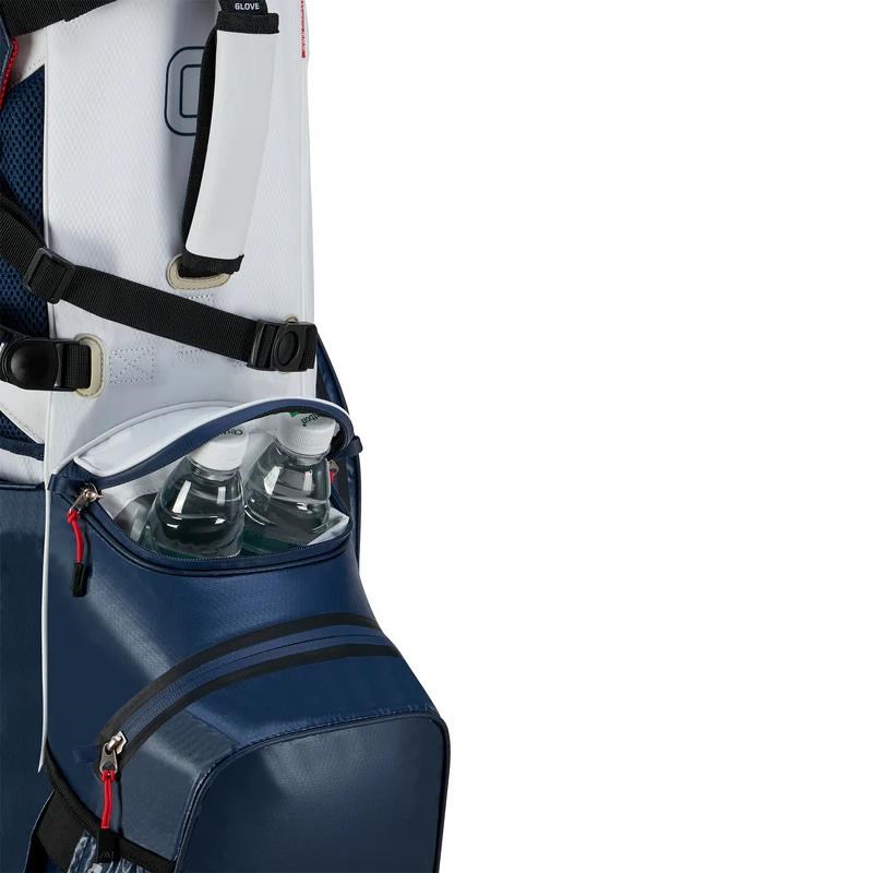 Big Max Aqua Hybrid 4 Standbag, dunkelblau/weiss/rot