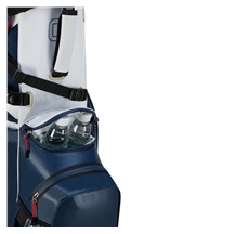 Big Max Aqua Hybrid 4 Standbag, dunkelblau/weiss/rot