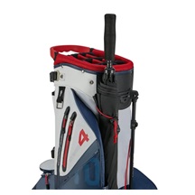 Big Max Aqua Hybrid 4 Standbag, dunkelblau/weiss/rot