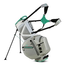 Big Max Aqua Hybrid 4 Standbag, weiss/grau/minze