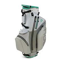 Big Max Aqua Hybrid 4 Standbag, weiss/grau/minze
