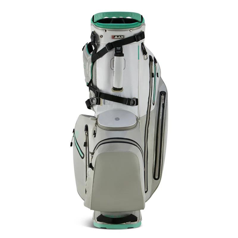 Big Max Aqua Hybrid 4 Standbag, weiss/grau/minze