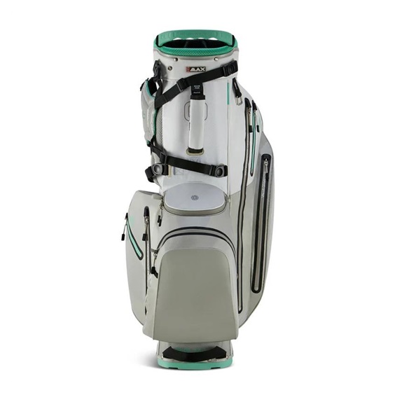 Big Max Aqua Hybrid 4 Standbag, weiss/grau/minze