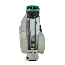 Big Max Aqua Hybrid 4 Standbag, weiss/grau/minze