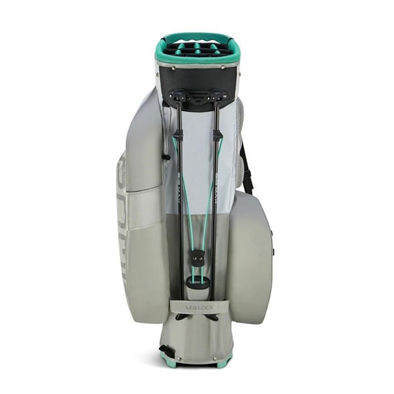 Big Max Aqua Hybrid 4 Standbag, weiss/grau/minze