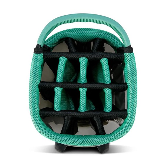 Big Max Aqua Hybrid 4 Standbag, weiss/grau/minze