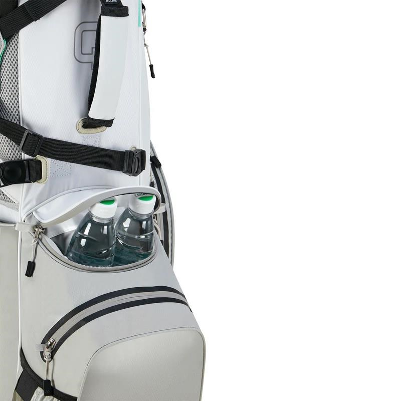 Big Max Aqua Hybrid 4 Standbag, weiss/grau/minze