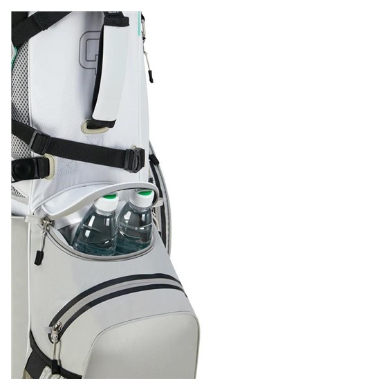 Big Max Aqua Hybrid 4 Standbag, weiss/grau/minze