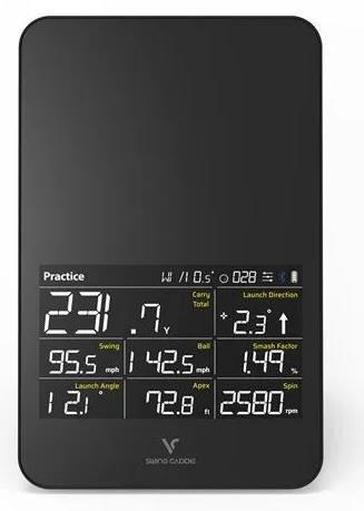 Swing Caddie SC4 simulator + launch monitor