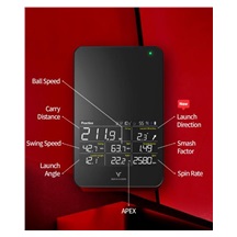 Swing Caddie SC4 simulator + launch monitor
