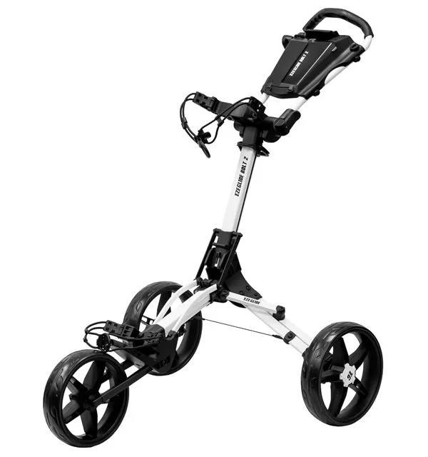 Ezeglide Bolt 2 + Easy Opening Golf Trolley, weiss