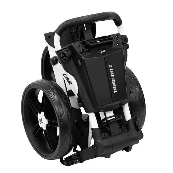 Ezeglide Bolt 2 + Easy Opening Golf Trolley, weiss