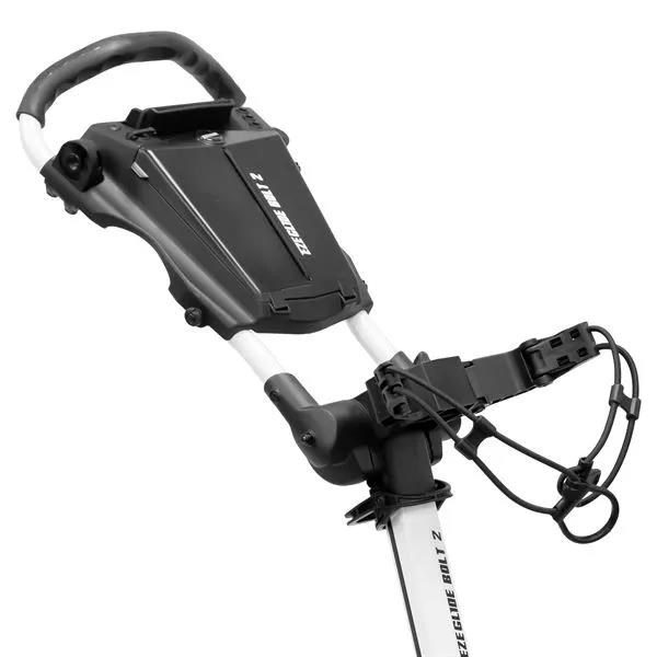 Ezeglide Bolt 2 + Easy Opening Golf Trolley, weiss