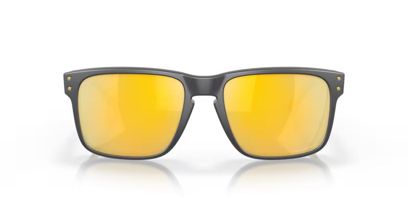 Oakley Holbrook Steel Colection Matte Carbon Prizm 24K Polarized