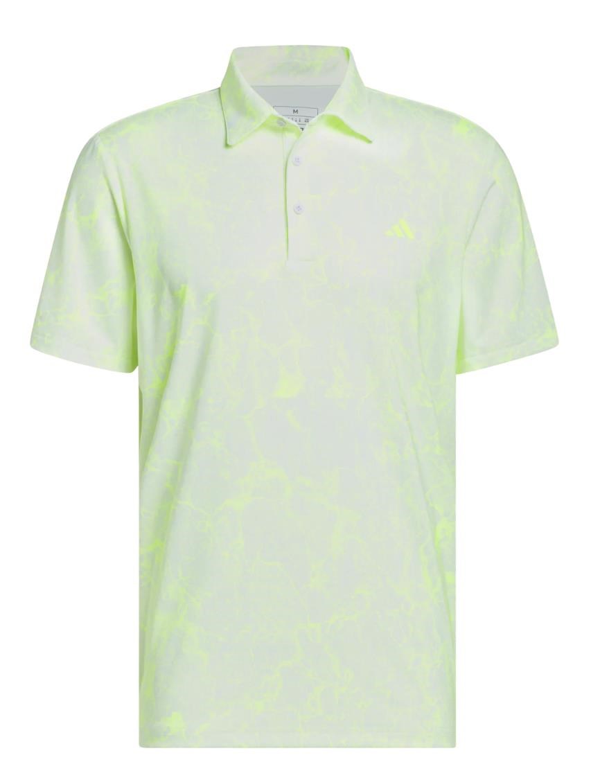 Adidas Ultimate365 Print Herren Poloshirt, weiss
