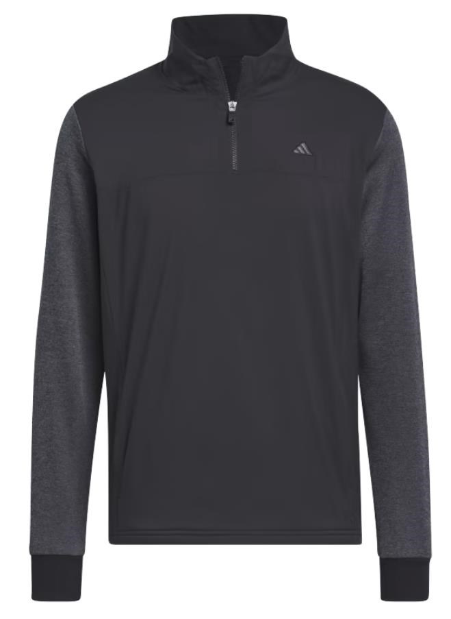 Adidas Go-To 1/4 Zip Herrenjacke, schwarz