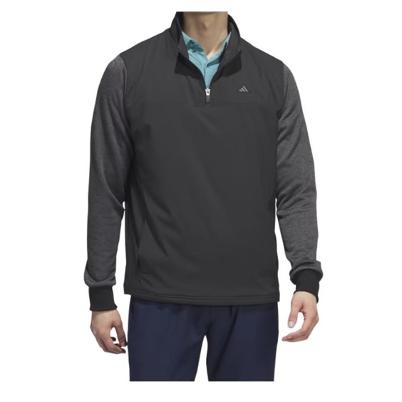 Adidas Go-To 1/4 Zip Herrenjacke, schwarz