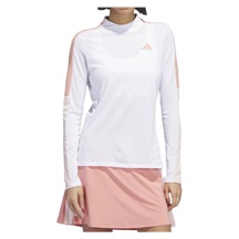 Adidas Nature Mock Langarmshirt für Frauen, weiss