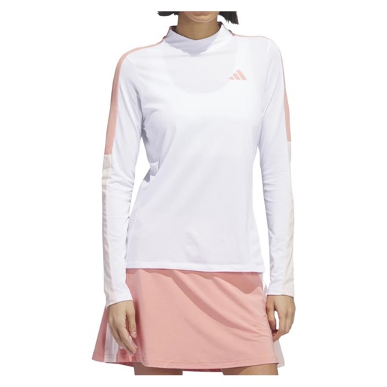 Adidas Nature Mock Langarmshirt für Frauen, weiss