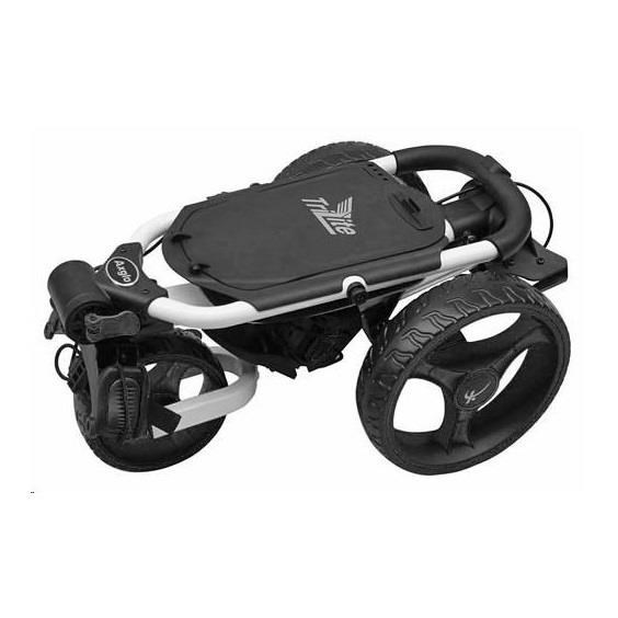 Axglo Trilite Golftrolley, weiss/schwarz