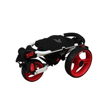Axglo TriLite Golftrolley, weiss/rot