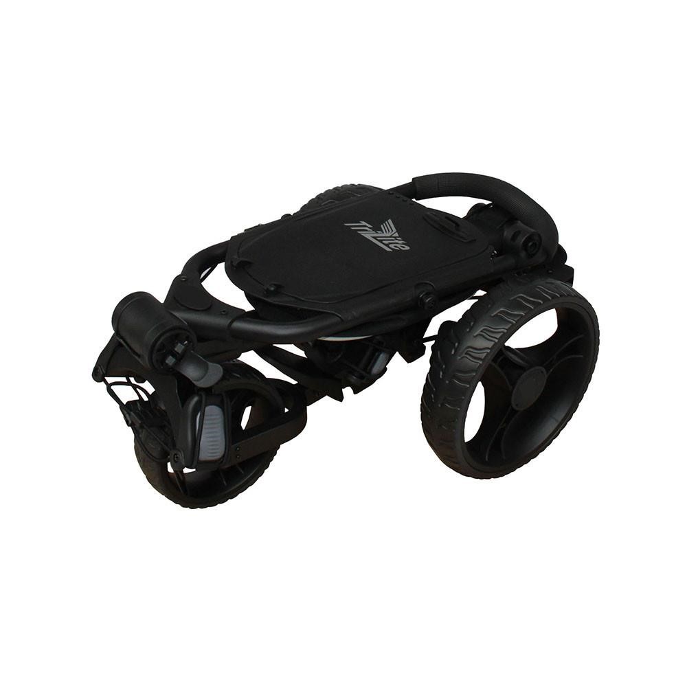 Axglo TriLite Golftrolley, schwarz/schwarz