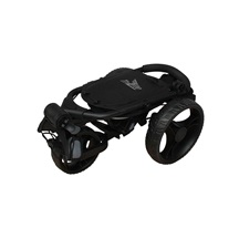 Axglo TriLite Golftrolley, schwarz/schwarz