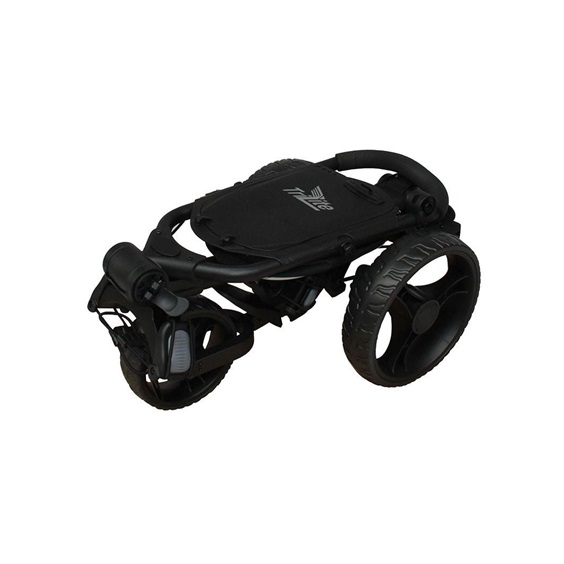 Axglo TriLite Golftrolley, schwarz/schwarz