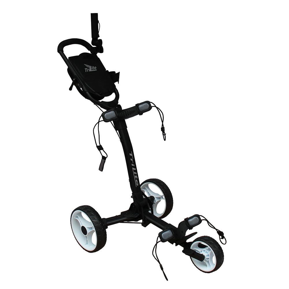 Axglo TriLite Golftrolley, schwarz/weiss