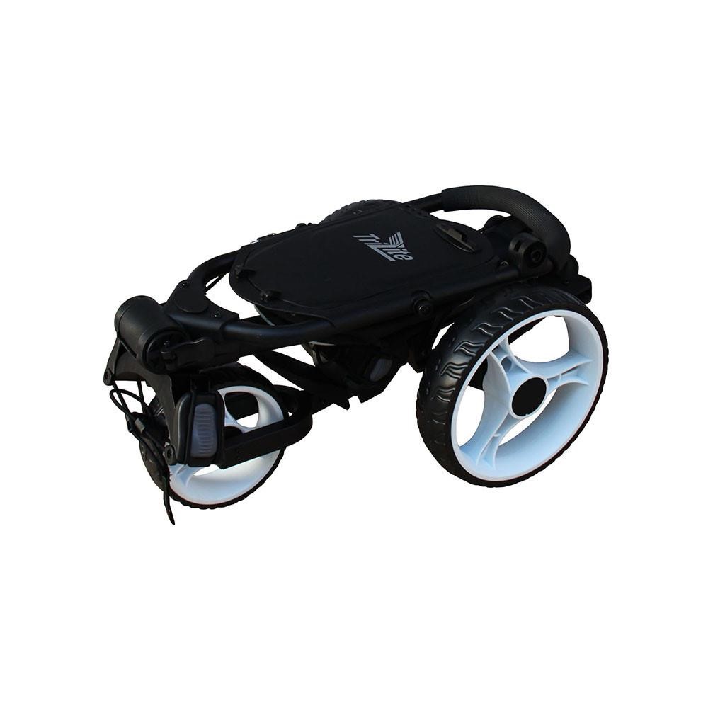 Axglo TriLite Golftrolley, schwarz/weiss