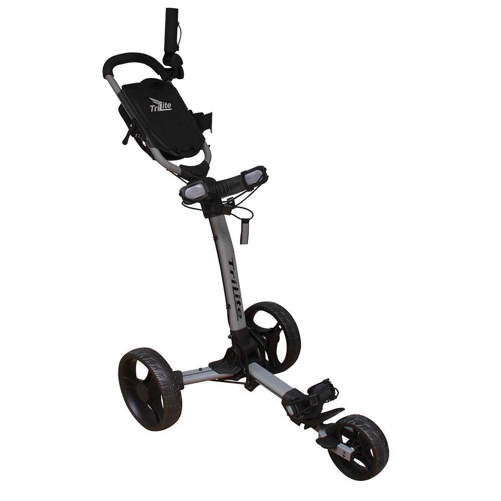Axglo TriLite Golftrolley, grau/schwarz
