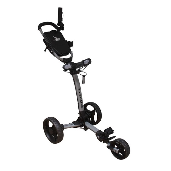 Axglo TriLite Golftrolley, grau/schwarz