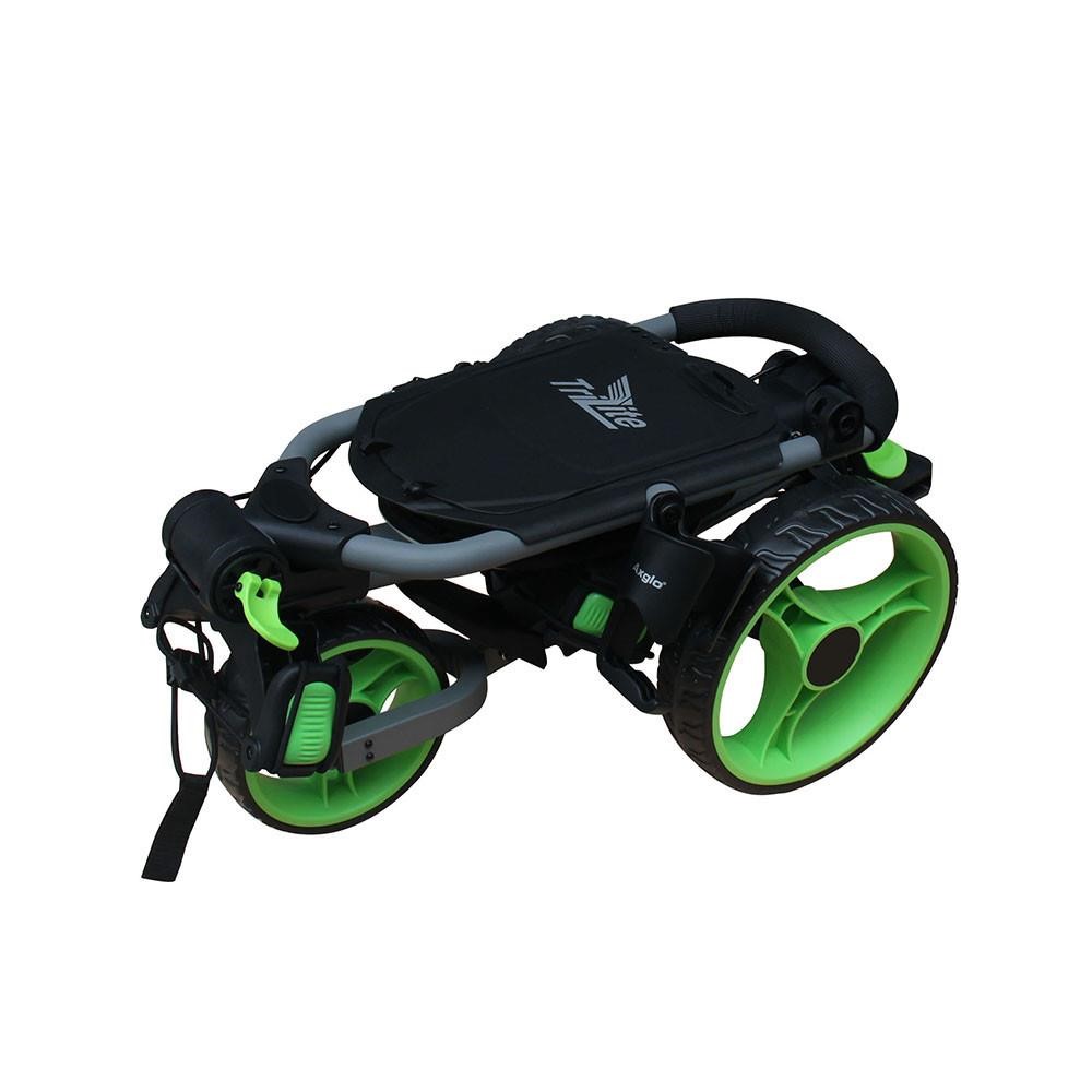 Axglo Trilite Golftrolley, grau/grün