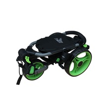 Axglo Trilite Golftrolley, grau/grün