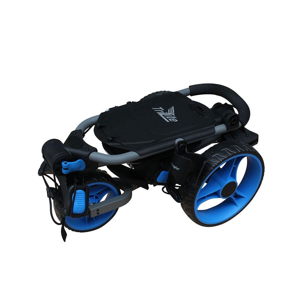 Axglo Trilite Golftrolley, grau/blau