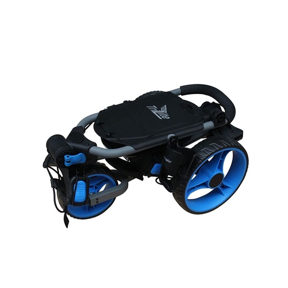 Axglo Trilite Golftrolley, grau/blau