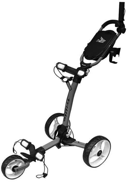 Axglo TriLite Golftrolley, grau/weiss