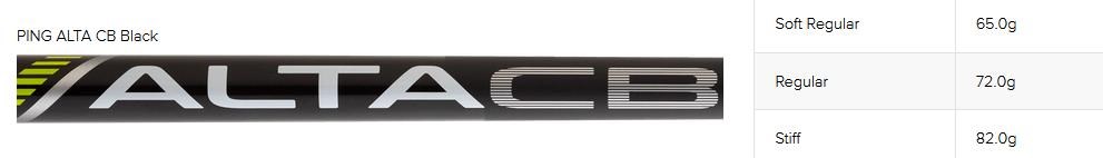 Ping i230 Herren Eisen, Graphit
